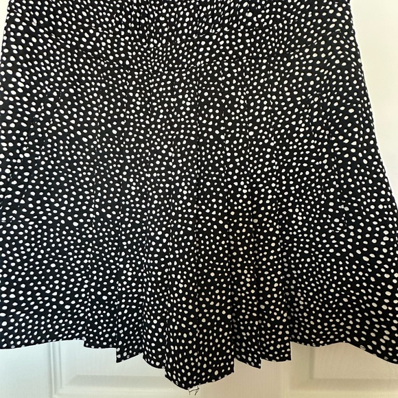Black and White Polka Dot Dress - Picture 4 of 5